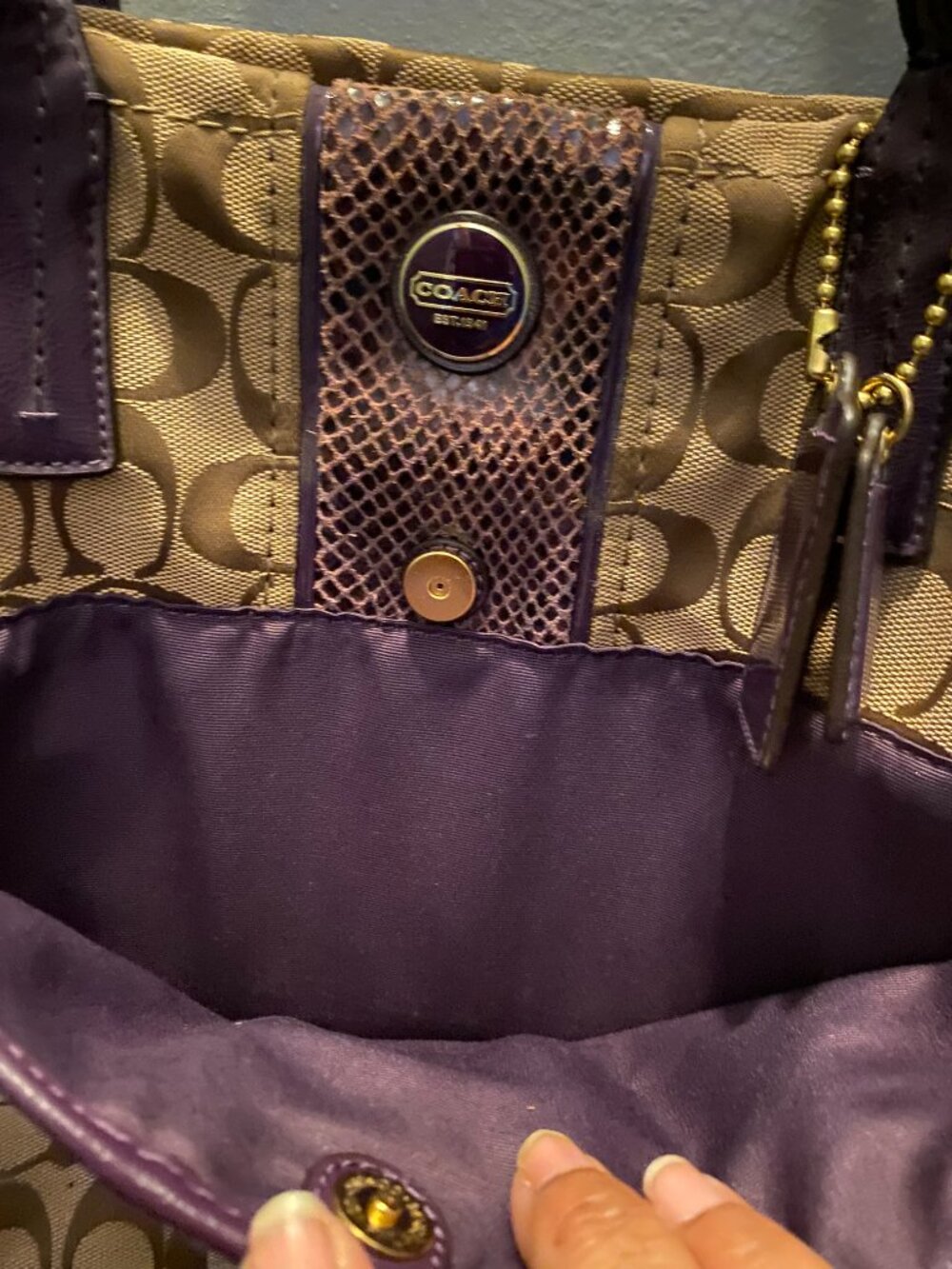 Coach bag - Picture 3 of 5